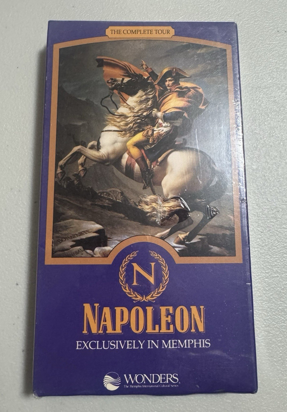 New VHS Napoleon Complete Tour Memphis Exhibition 1993 Sealed Military History